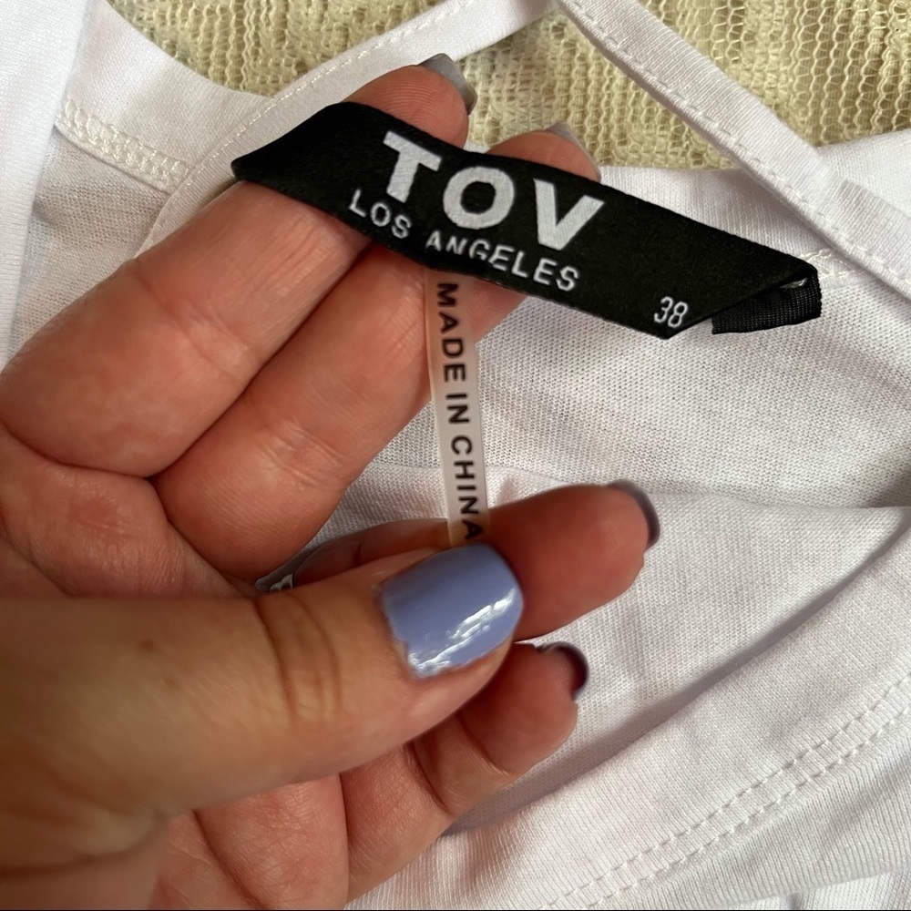 Tov Los Angeles knotted midi dress - Picture 4 of 10